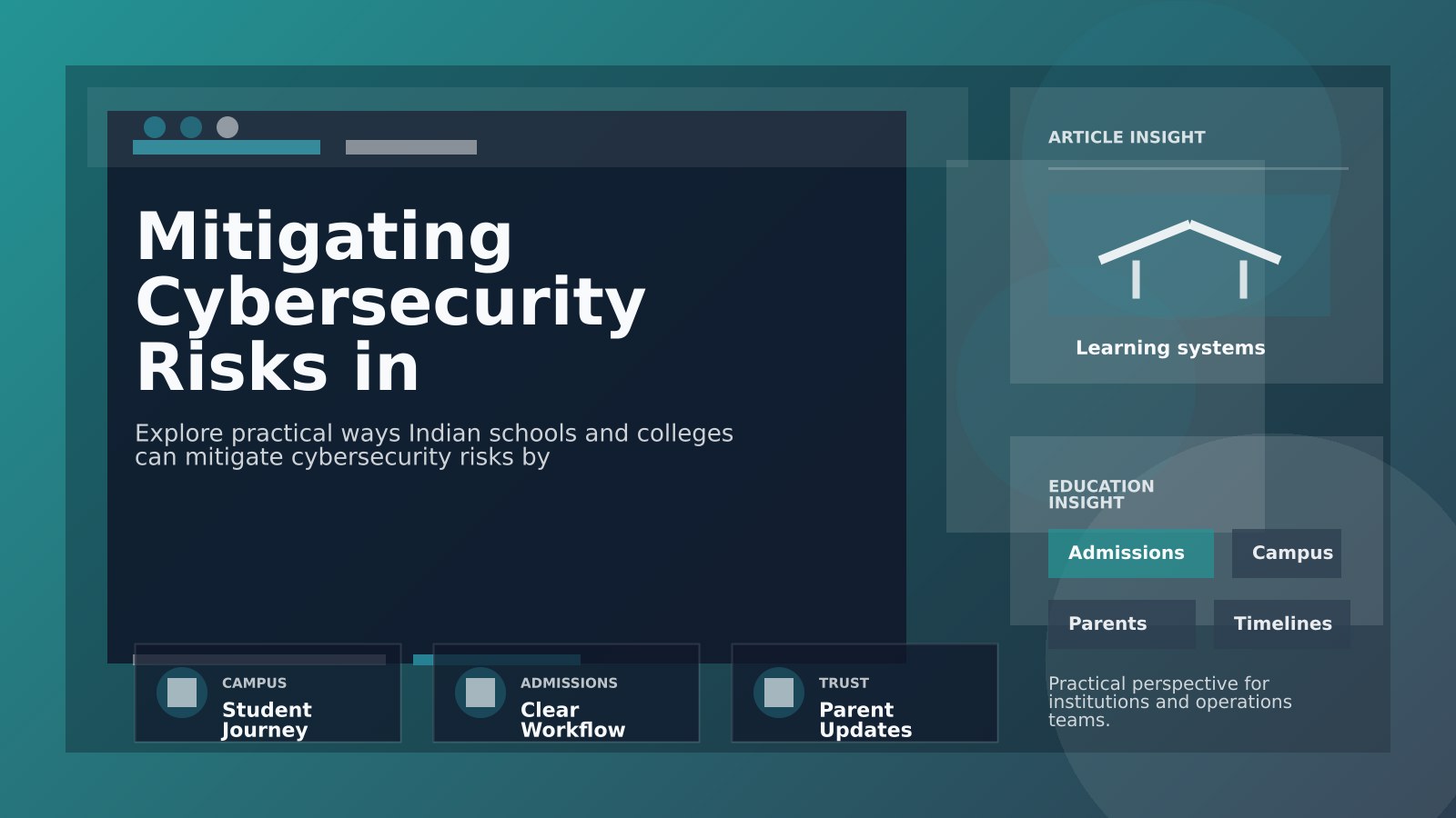 How Indian Schools and Colleges Can Strengthen Cybersecurity with Custom ERP and On-Screen Evaluation Solutions